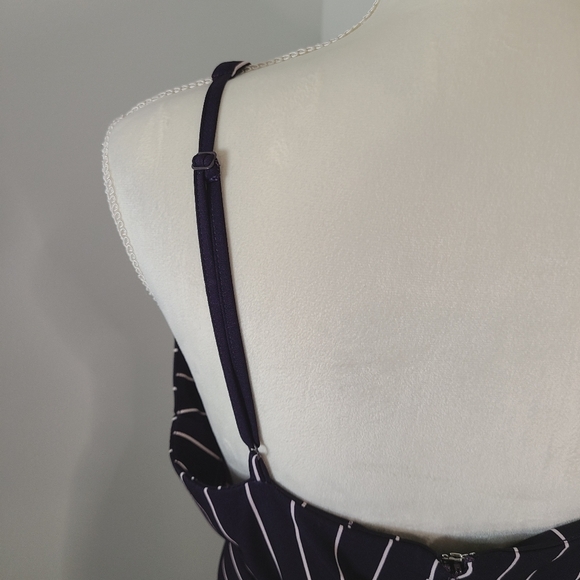 NWT ASOS Wrap Jumpsuit Navy Size 10 - Picture 8 of 14